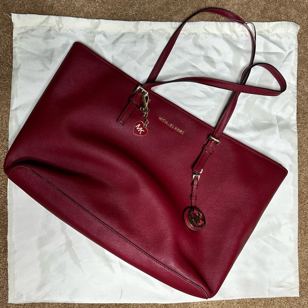 Michael Kors Leather Tote Bag
